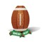 Party Central Club Pack of 12 Brown and Green Football Lantern Centerpiece Party Tabletop Decors 11"